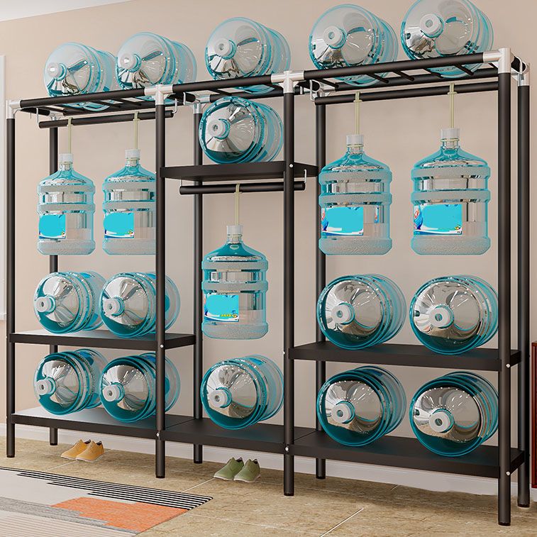 Contemporary Style Wardrobe 1 Door Steel Wardrobe Closet for Home