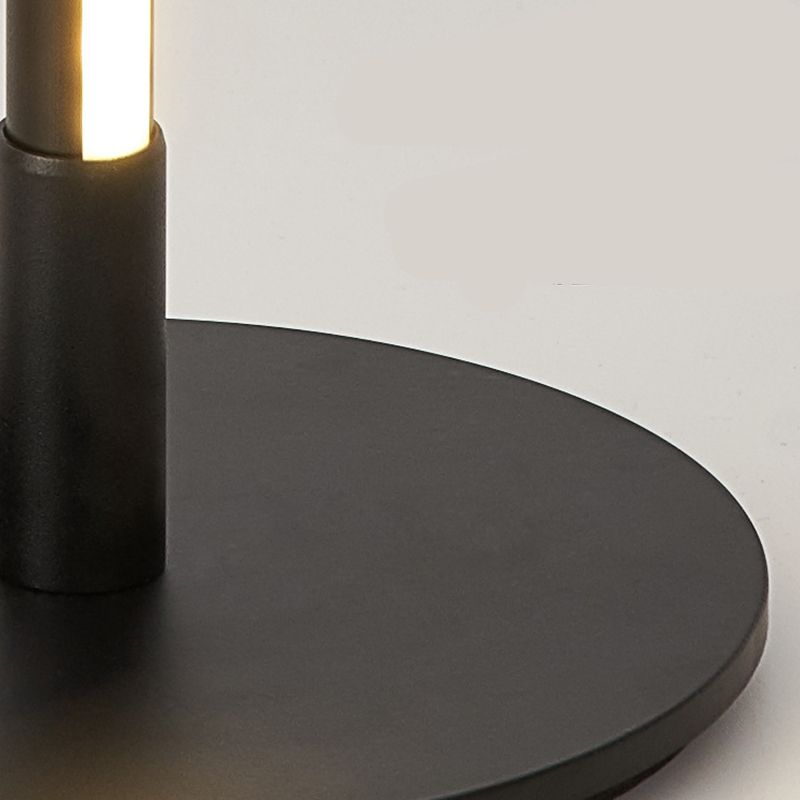 Lampe de table LED simplicité moderne les lampes de table linéaire avec une teinte acrylique