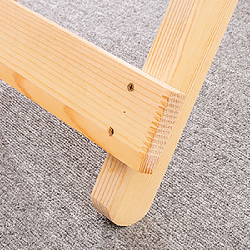 Contemporary Dining Room Wood Table Natural Pine Folding Table