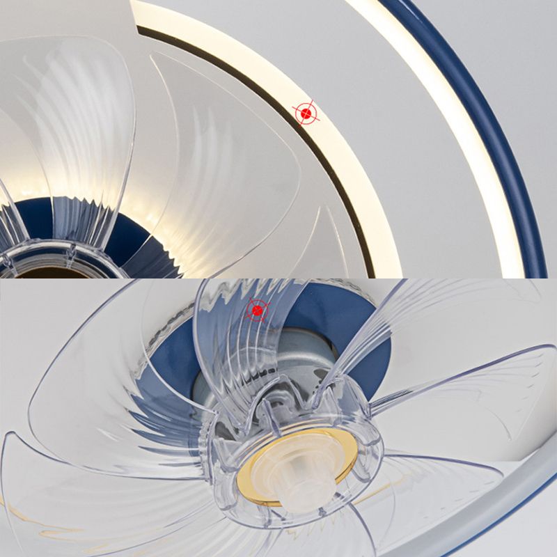 Éclairage de ventilateur de plafond macaron