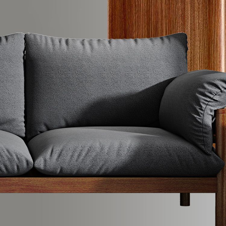 3-Seater 32.67" H Solid Wood Frame Pillow Top Arm Sofa for Living Room