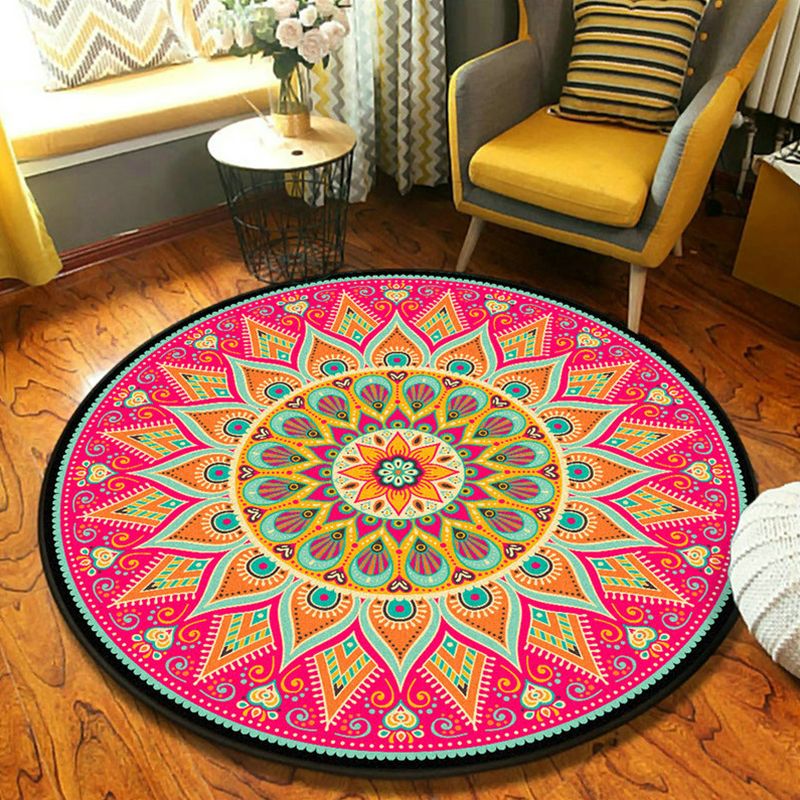 Tappeto per interni mandala persiana a tappeto multiplo tappeto antiscivolo per decorazioni per la casa