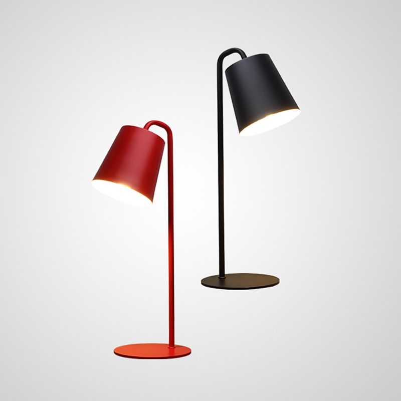 Modern kleurrijke bureaulamp huishouden metalen schaduw bureauverlichting voor zitkamer