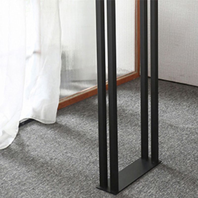 Industrial Style Rectangle Bar Table Stone Sled Base Bar Dining Table