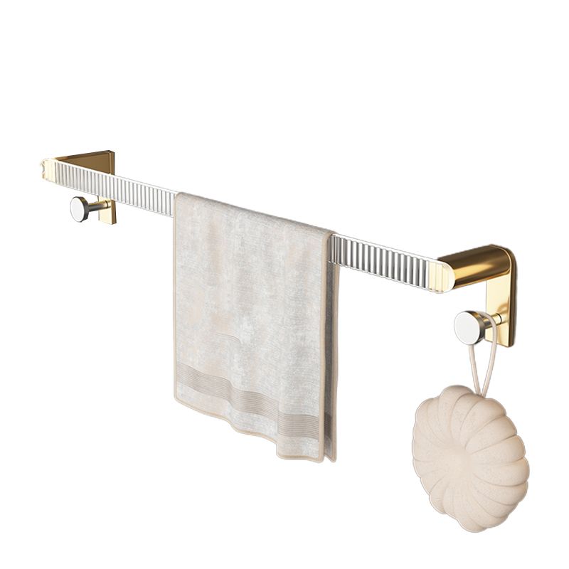 Metal and Acrylic Bathroom Accessory Set Transparent Bathroom Hardware