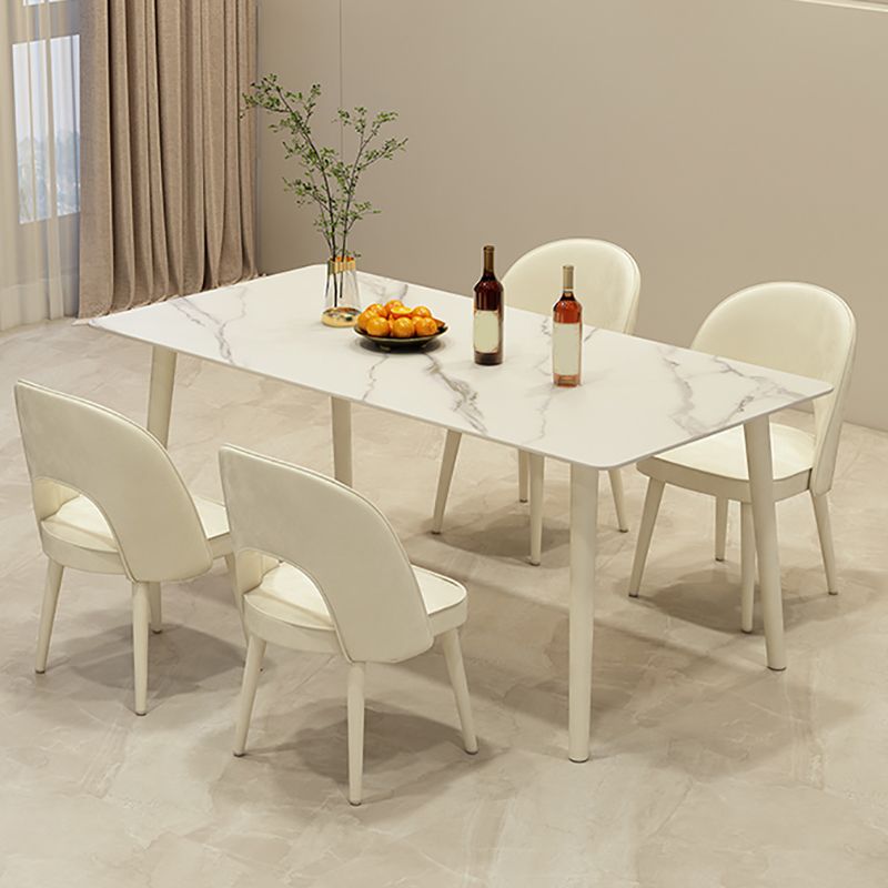 Modern Parsons Dining Chair Velvet Indoor Dining Chair for Living Room