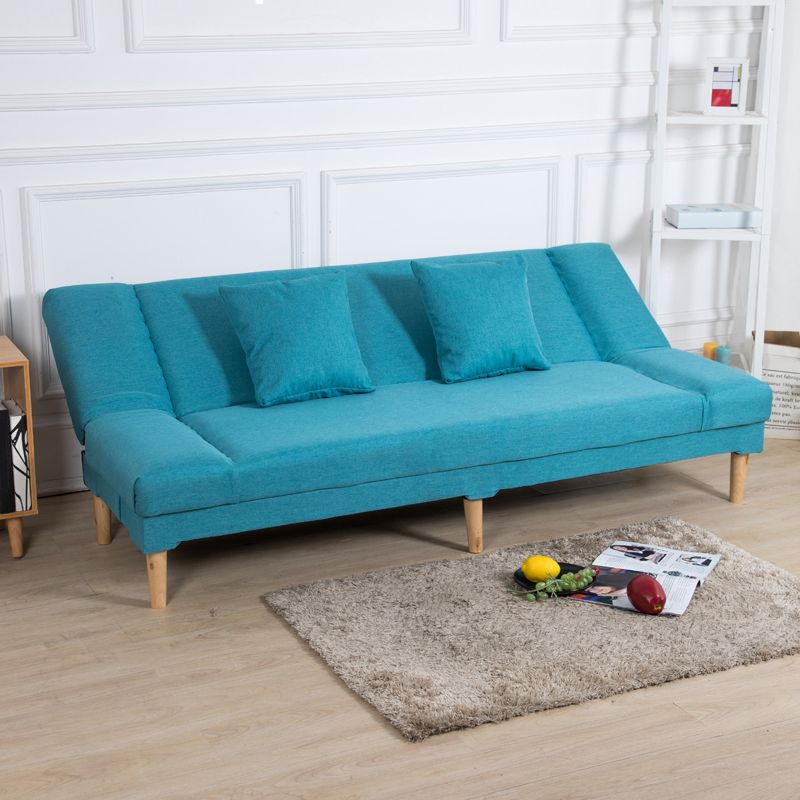 29.53 "H Armloses Sofa Bett mit enges Hinter Sofa für Wohnzimmer, Wohnung