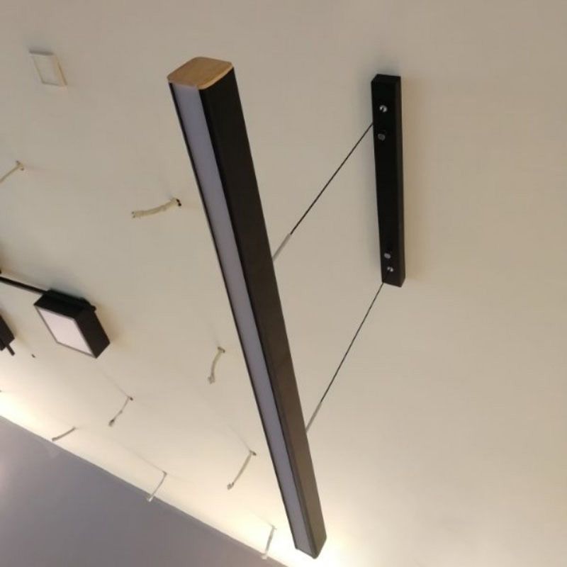 LED HORTING LED MODERNE RECTANGE LED ÉCLAIRAGE DE SIMPLICITÉ DE SIMPLICITÉ POUR BUREAU