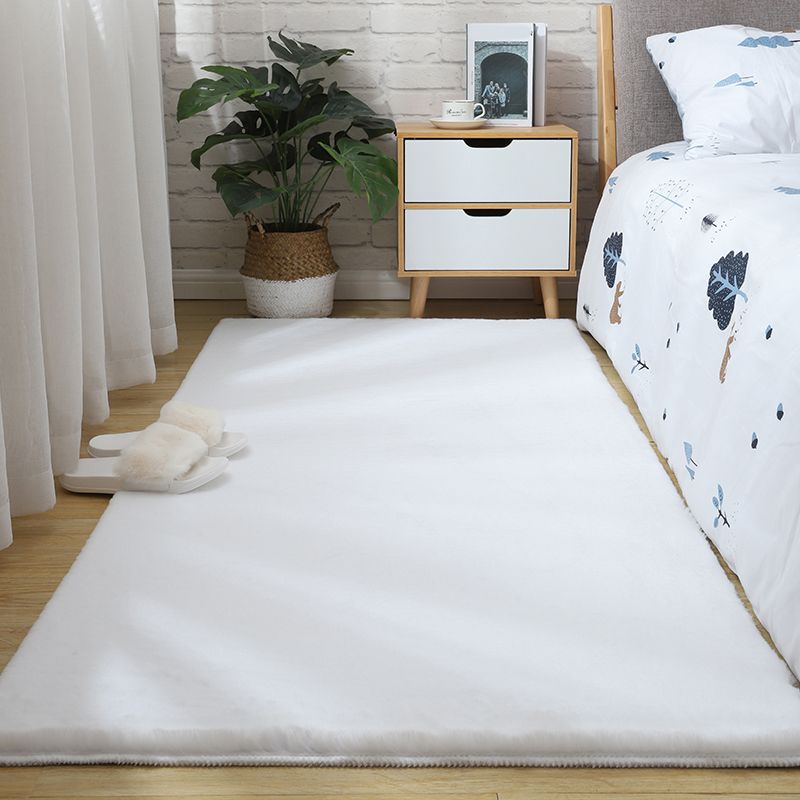 Tapis uni décontracté, multicolore, moderne, en polypropylène, antidérapant, lavable, adapté aux animaux de compagnie, pour chambre