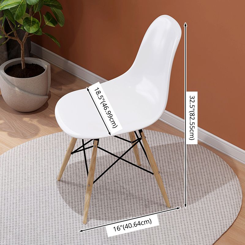 Juego de comedor de madera tradicional con 4 patas de madera marrón claro para muebles de comedor