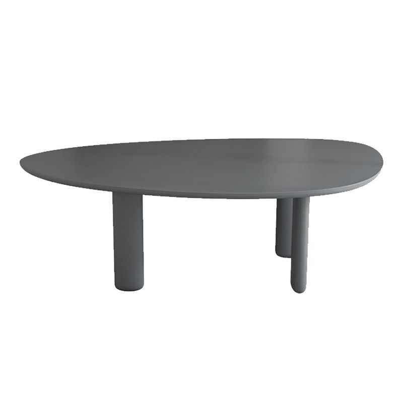 Oval Tripod Base Dining Table Solid Wood Modern Kitchen Dinner Dining Room Table