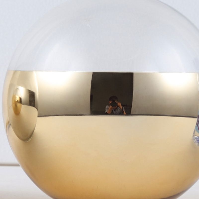 Spiegelglas hängender leichter Globus Schatten moderner Anhänger Licht für Wohnzimmer