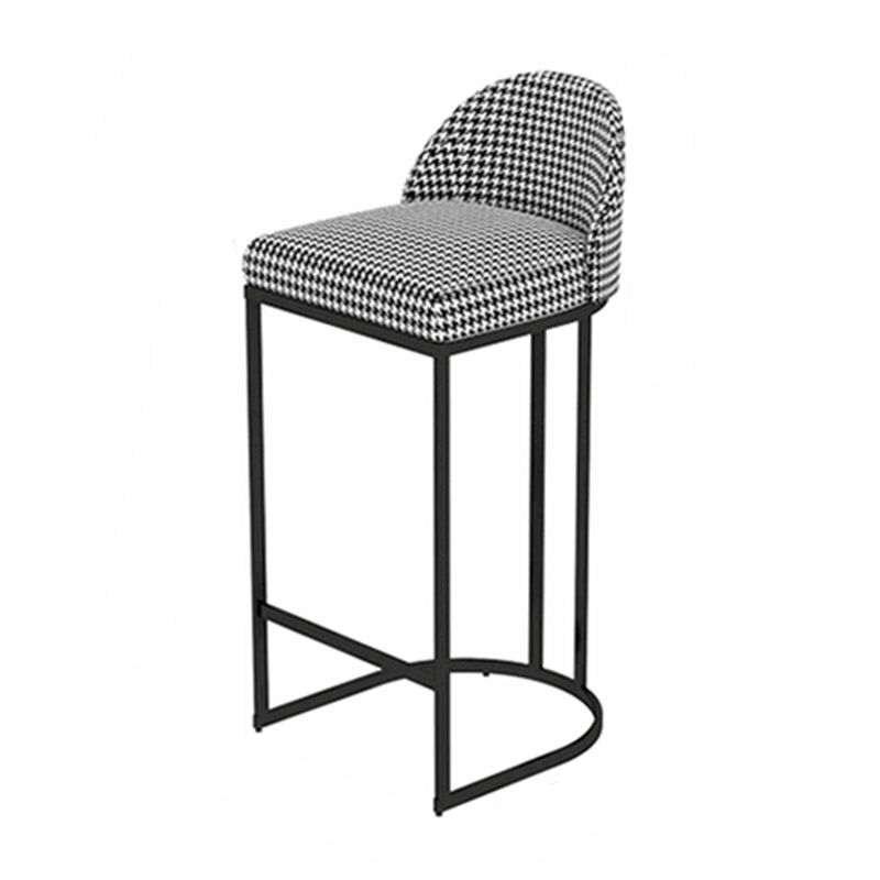 Modern 1/2/5 Pieces Bar Table Set Rectangle Bar Table with Metal High Stools