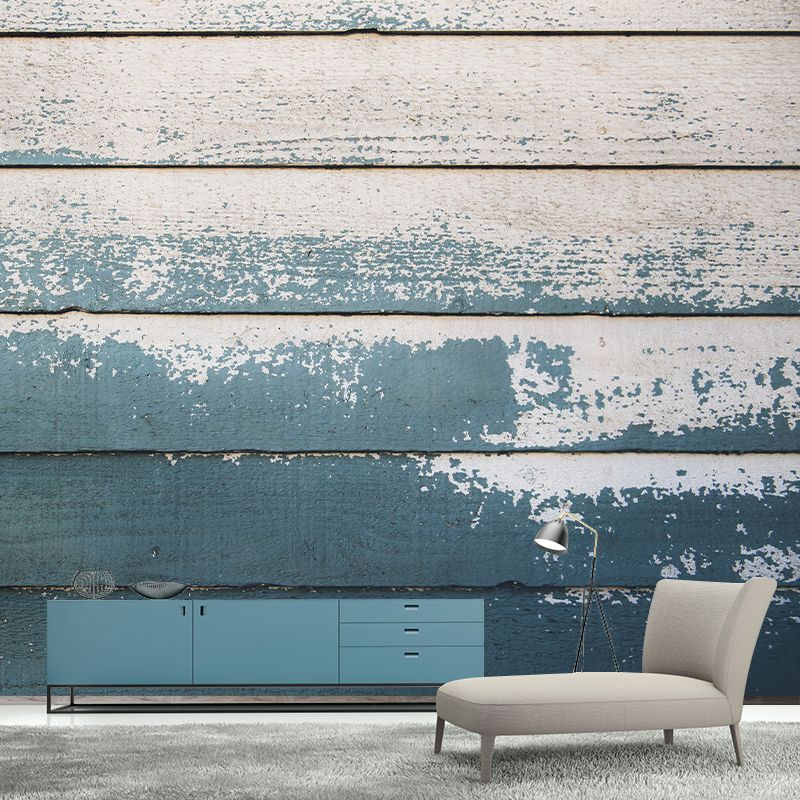 Environment Friendly Modern Style Mural Wallpaper Wood Texture Bedroom Wall Mural
