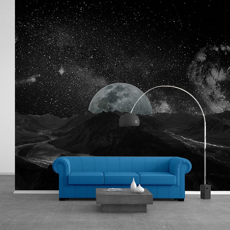 Earth Photography Stain Resistant Mural Wallpaper Astronomy Living Room Wall Mural