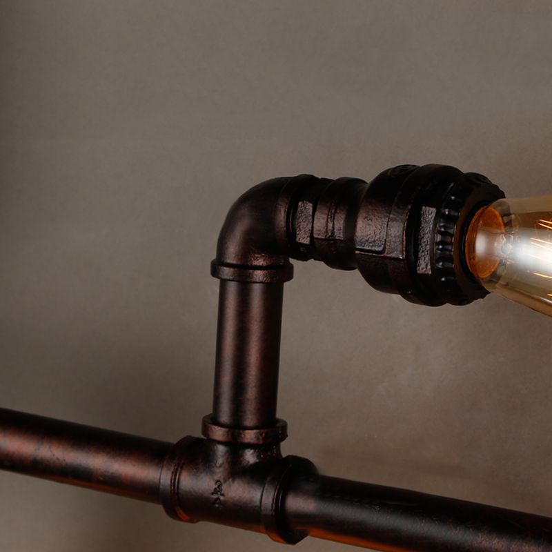 Industrial Wall Sconce Pipe Light Multi-Light Lamp Bar Restaurant Light