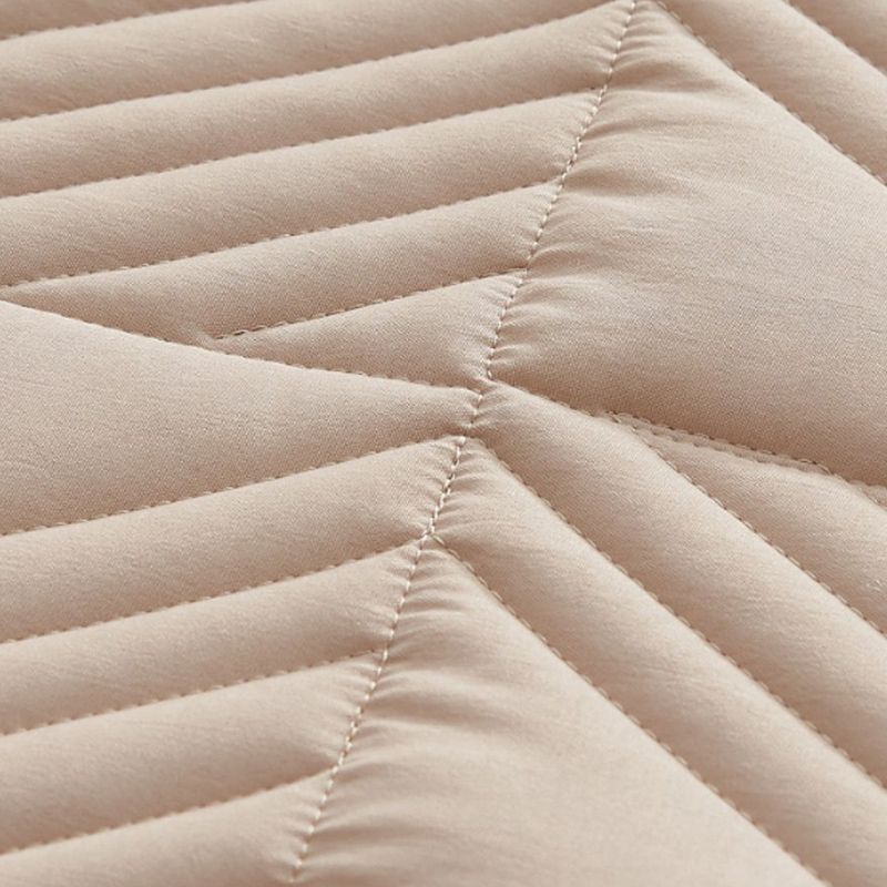 Plain Sheet Quilted Breathable Polyester Soft Fade Resistant Fitted Sheet Set