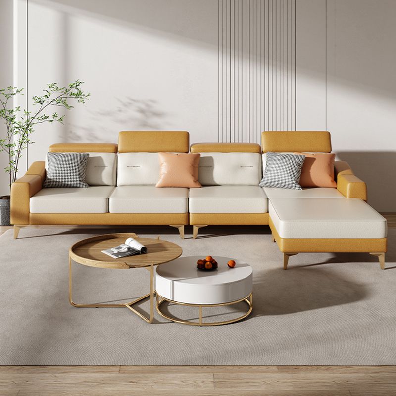 L-Shaped Reversible Sectional Sofas Water Resistant Sectionals