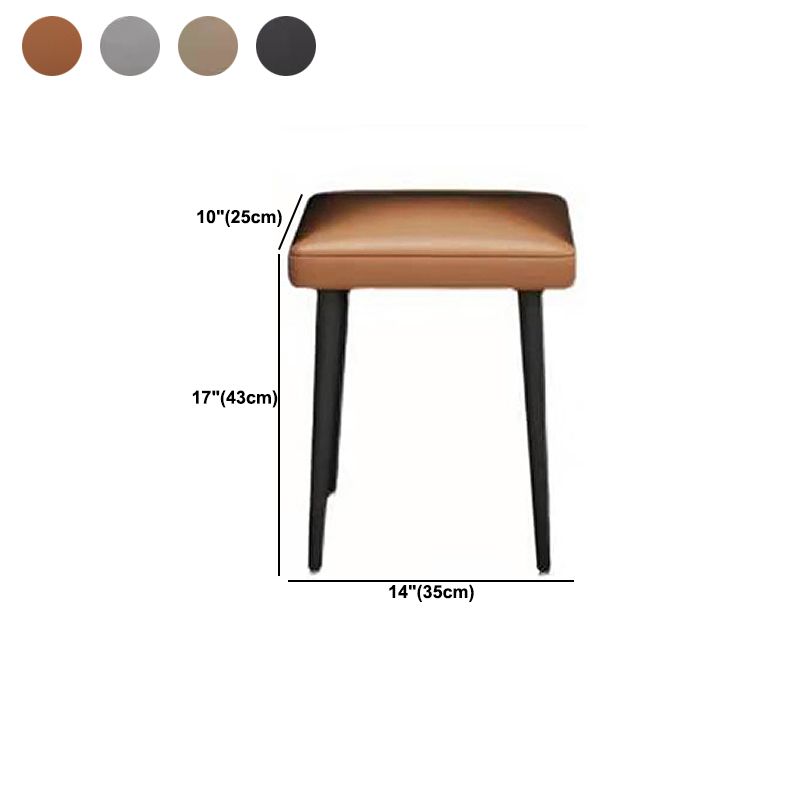 Vanity Stone Makeup Dressing Table Stool Set with 2 Drawers - 31.1" H