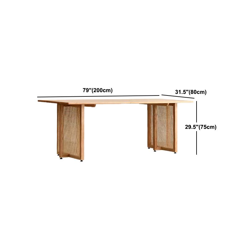 Modern Solid Wood Dining Set 1/2/3/4/5 Pieces Dining Furniture