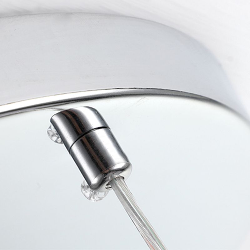 Rectangle moderne RECTANGE D'ÉCLIGNE CRISTAL MULTI LILLES KIT LAMP