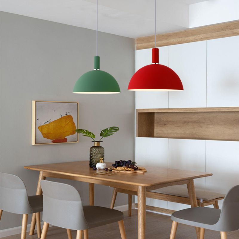 BOLL FORME ÉCLAIRAGE HAPPORT MODERNE MÉTAL METAL 1 PRENDANT LEIL