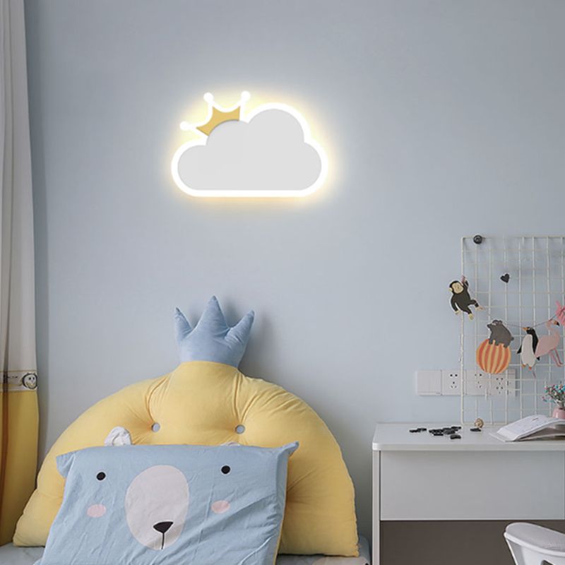 Modern Style Unique Shape Wall Sconce Metal 1 Light Sconce Lighting for Dining Room