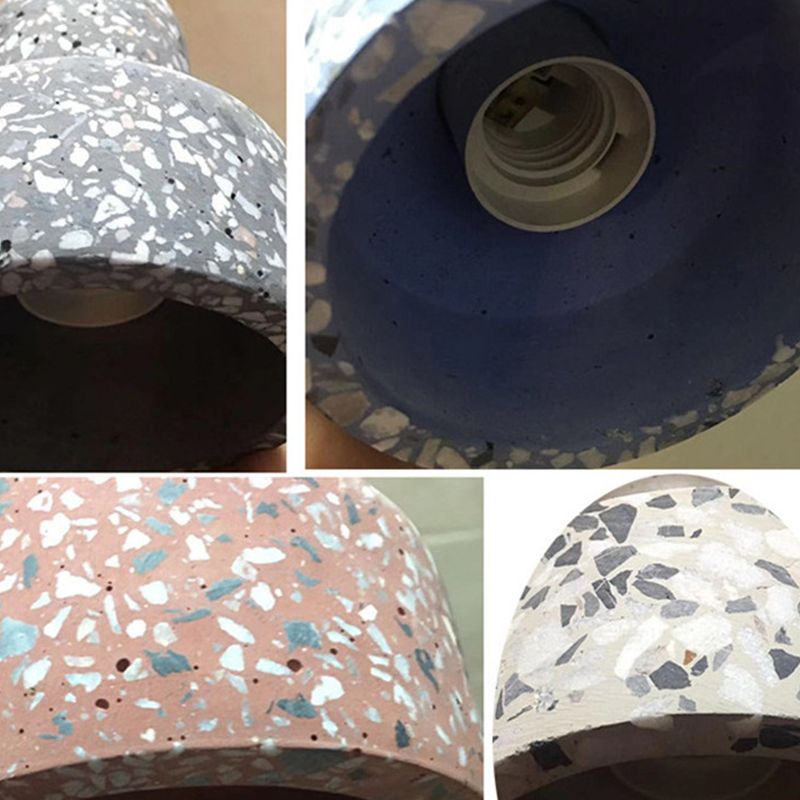 Schattierter Stein nach unten Mini Anhänger zeitgenössischer Stil Anhänger Beleuchtung für das Restaurant