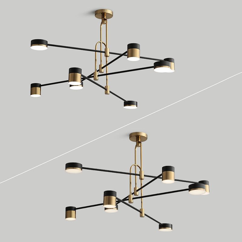 Lampada il lampadario Sputnik Light Segnalizzazione moderna Simplicità Acrilico Acrilico Illuminazione per il ristorante