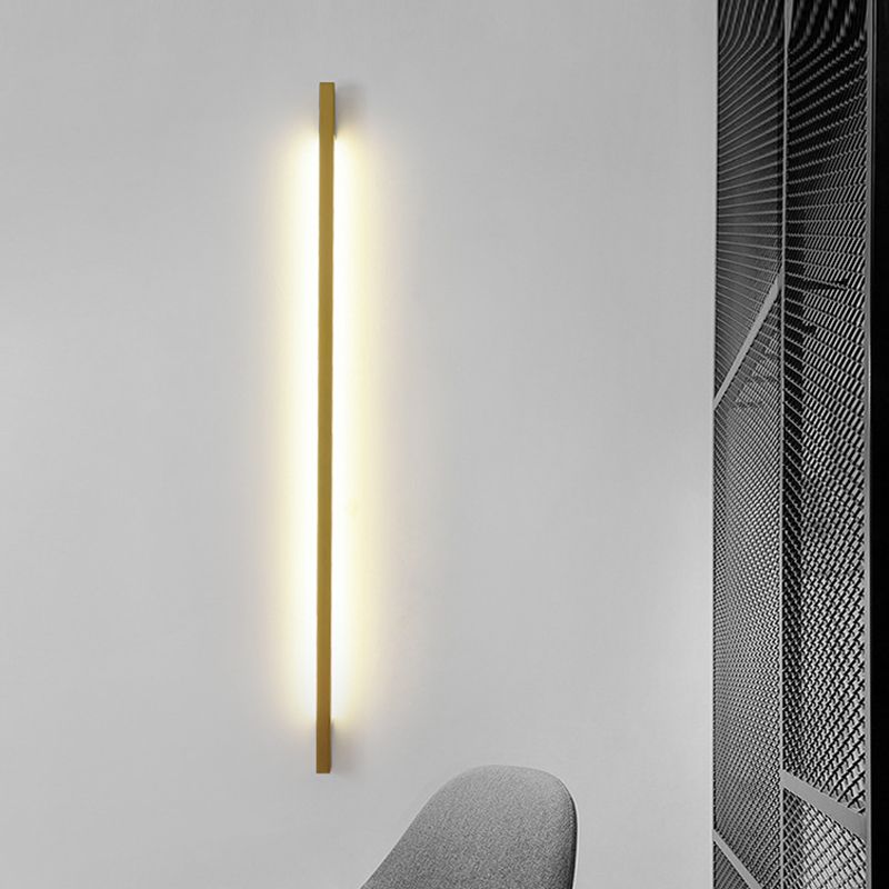 Metall lineare Formwandmontage Beleuchtung moderner Stil 1-Licht-Wandmontageleuchte