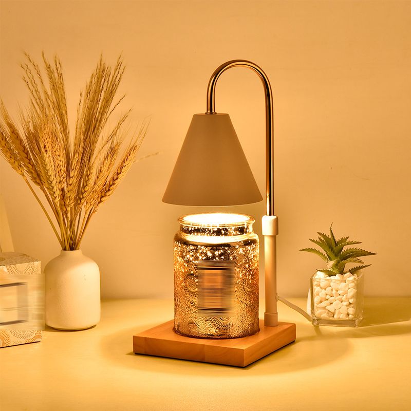 Modern Table Lamp Aromatherapy Melting Wax Desk Light (Aromatherapy Candles Not Included)