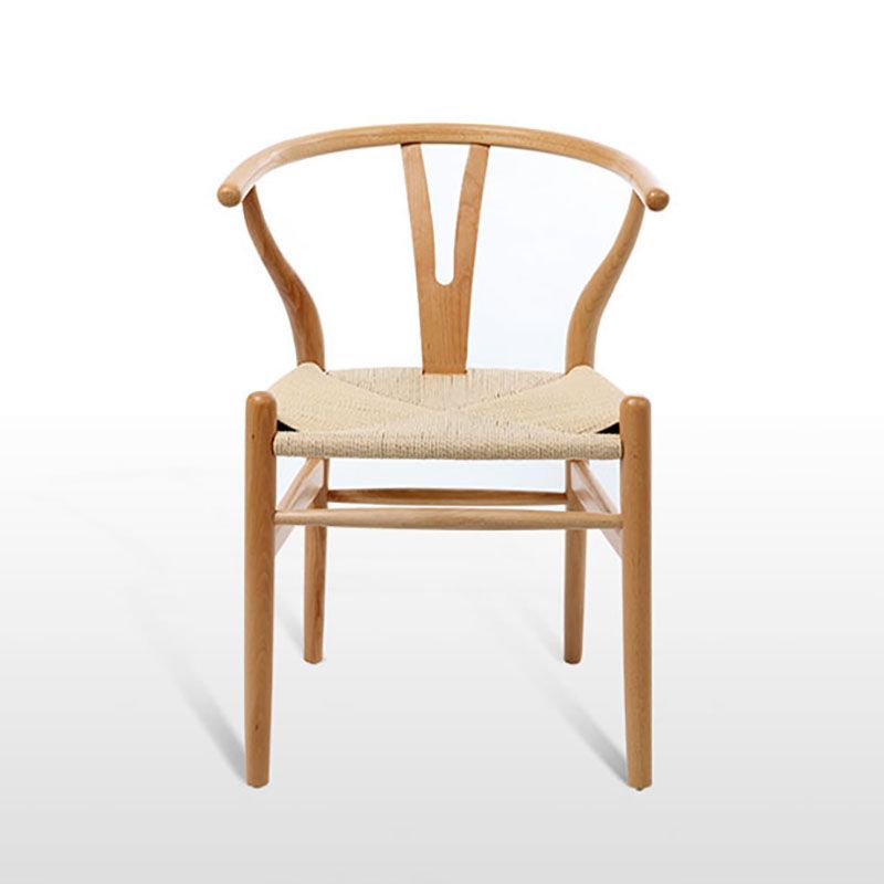 Contemporary Style Dining Chairs Wood Dining Armless Side Chairs