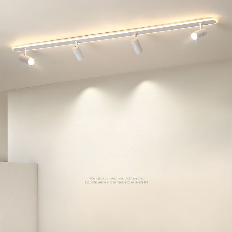 LED de aluminio LED moderno Montaje de techo de hierro forjado de montaje de hierro para un lugar comercial