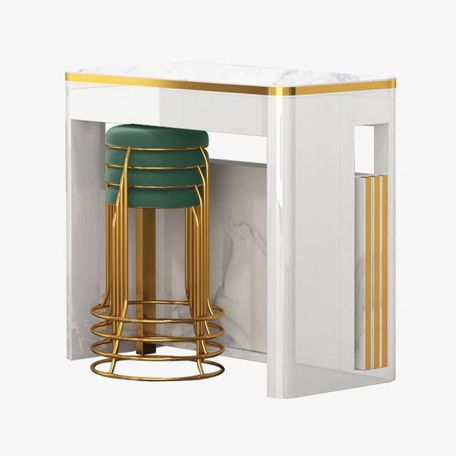 Tavolo da pranzo pieghevole 31.49''W per il rettangolo moderno medievale di ristorante con 5 gambe