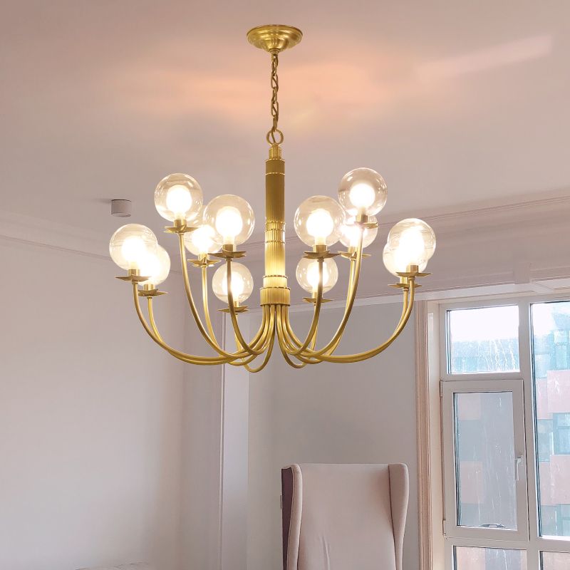 2 bulbos Cantidad Candelier opcional Tono de vidrio transparente Estilos modernos para dormitorio de comedor