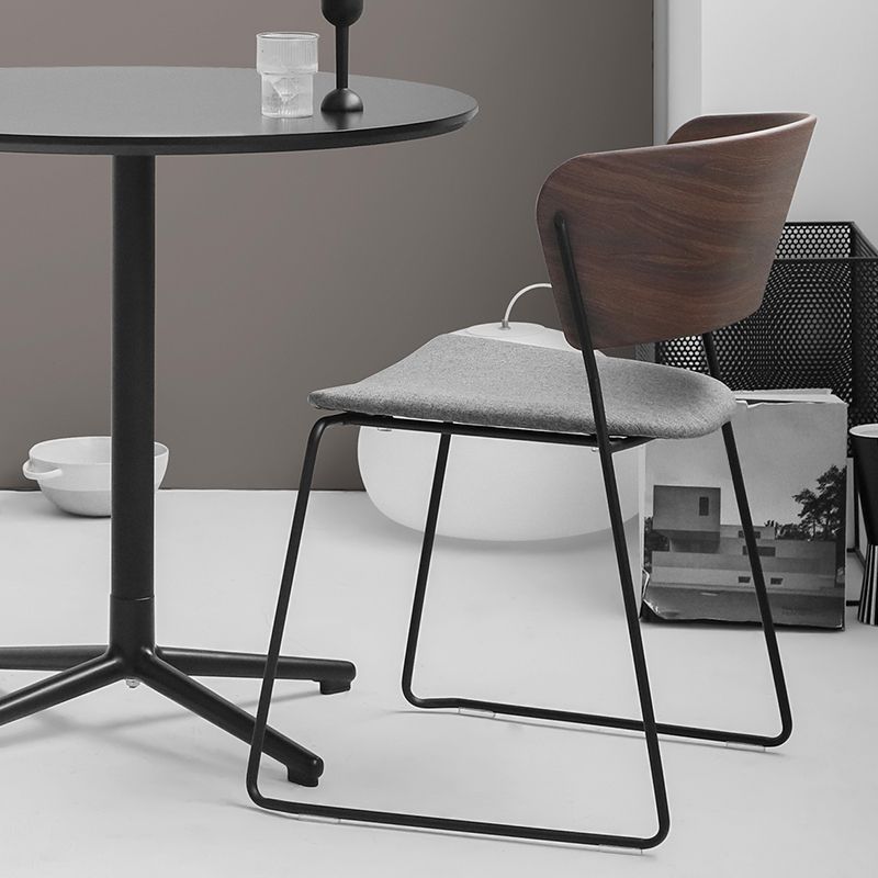 Open Back Contemporary Upholstered Dining and Accent Chairs for Home