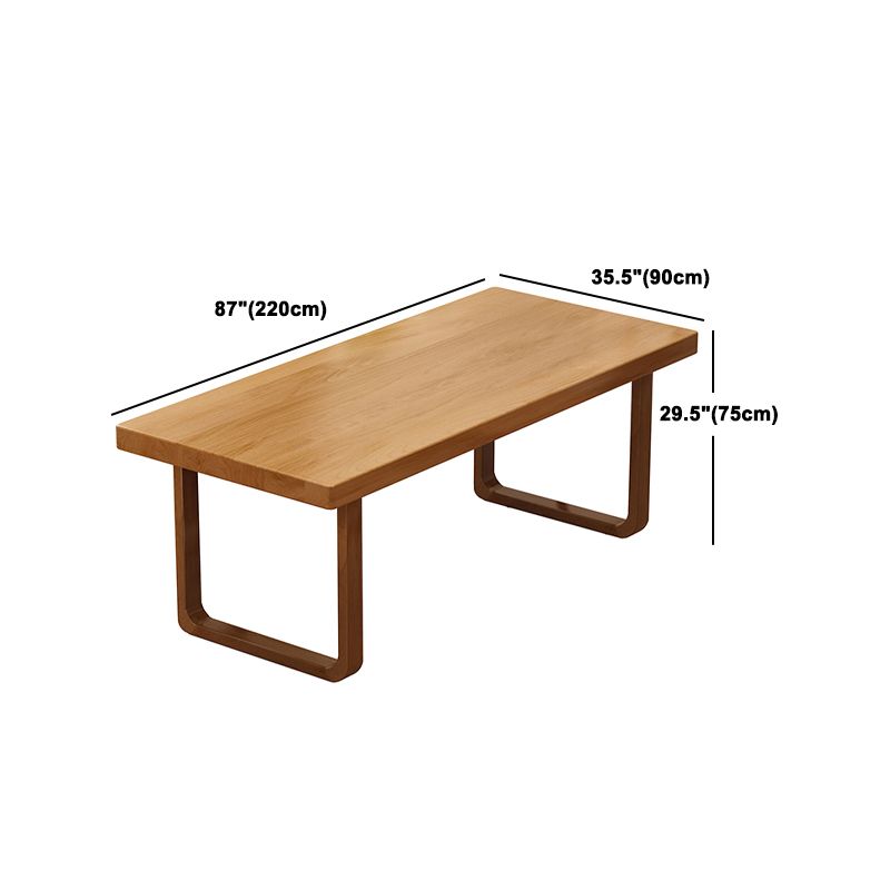 Modern 1/4/5/7 Pieces Dining Set Rectangle Pine Wood Dining Table for Kitchen