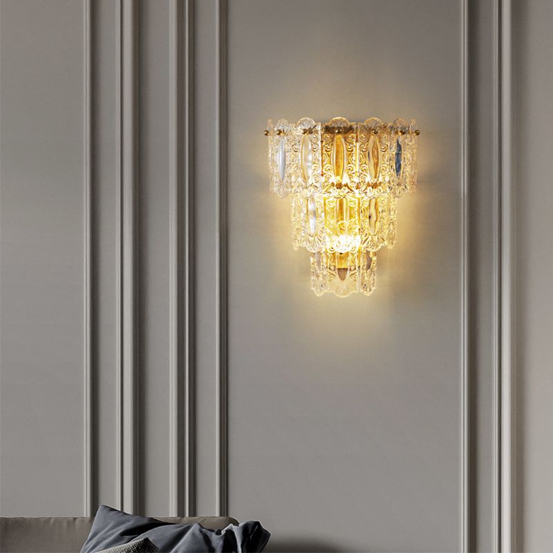 Nordic Wall Light Sconce Creative Glass Wall Light Fixture for Bedroom