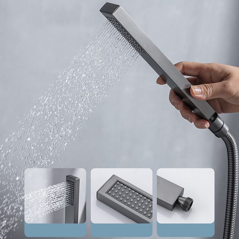 Modern Floor Mounted Metal Freestanding Tub Filler One Handle Freestanding Bathtub Faucet