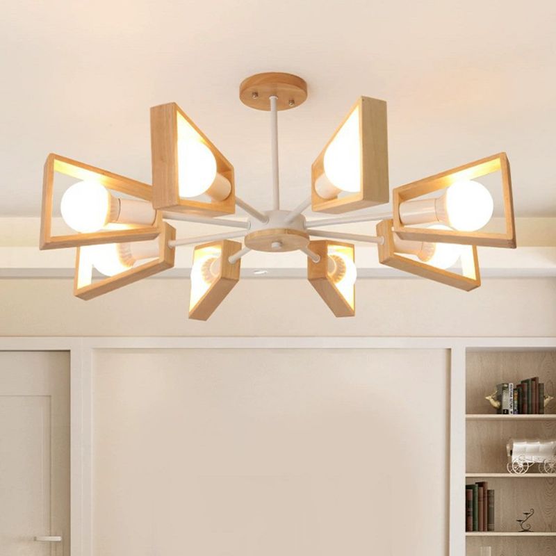 Living Room Japanese Style Chandelier Lighting Fixture Modern Chandelier Pendant Light