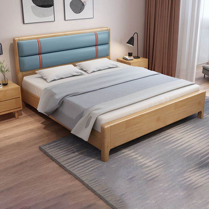 41.33" Tall Contemporary Wooden Rectangular Headboard Standard Bed