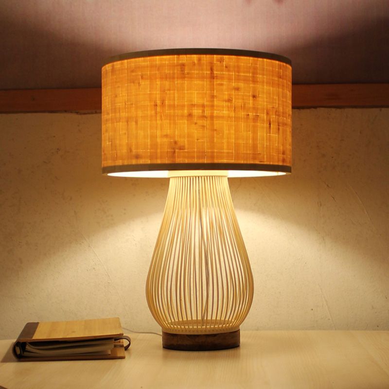 Bamboo Droplet Desk Light Chine