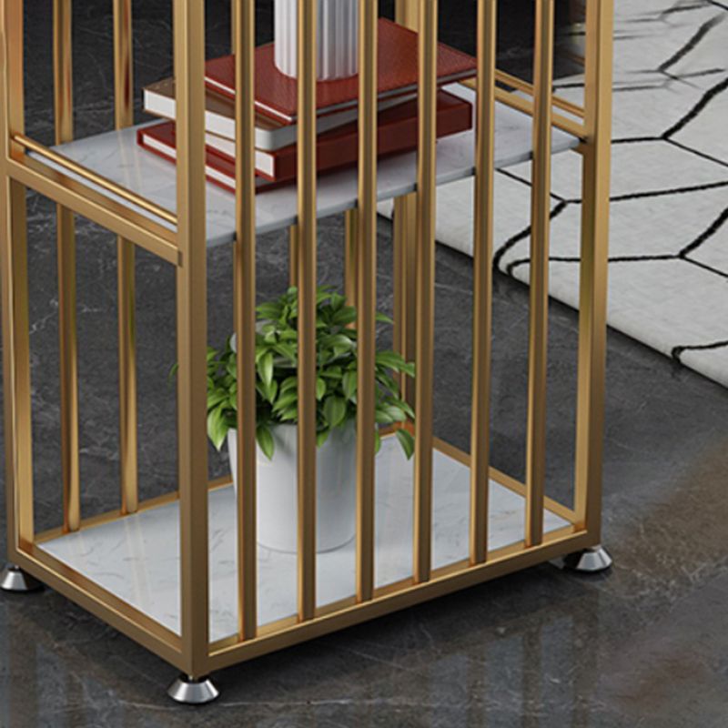 Glam Faux Marble Bar Table 1/2/3 Pieces Rectangle Counter Table