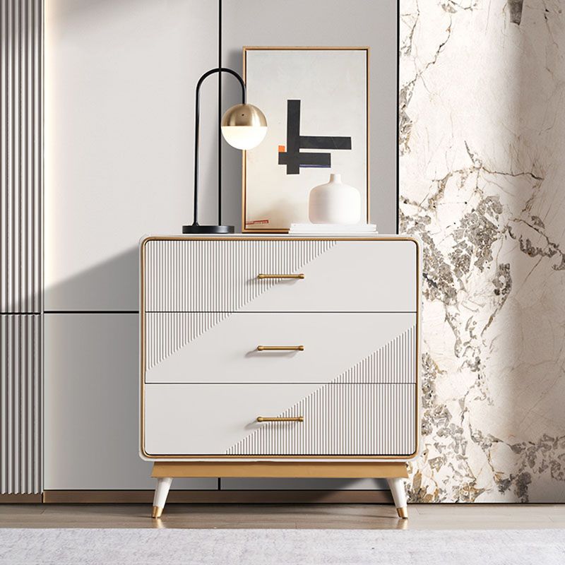Glam Storage Chest Dresser Stone Storage Chest with 3/5/6 Drawers