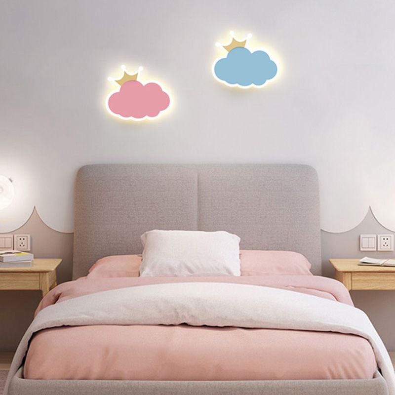 Kids Multiple Shaped Wall Mounted Light Fixture Bedroom Wall Mount Light Fixture
