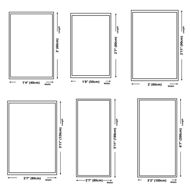 Grey Geometric Carpet Polyester Minimalist Area Rug Washable for Home Docer Rug