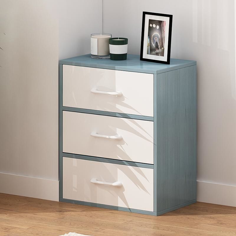 Contemporary Rectangle Standard Gloss Finish with Drawer Chest