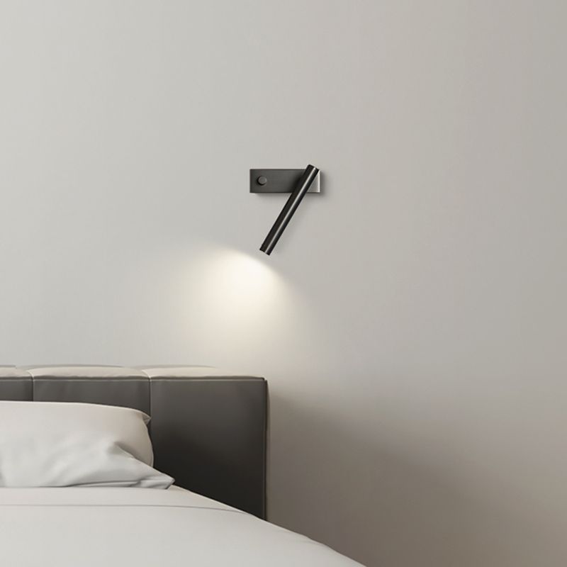 Modern Style Wall Lamp LED Wall Mount Lamp with Copper Shade for Bedroom
