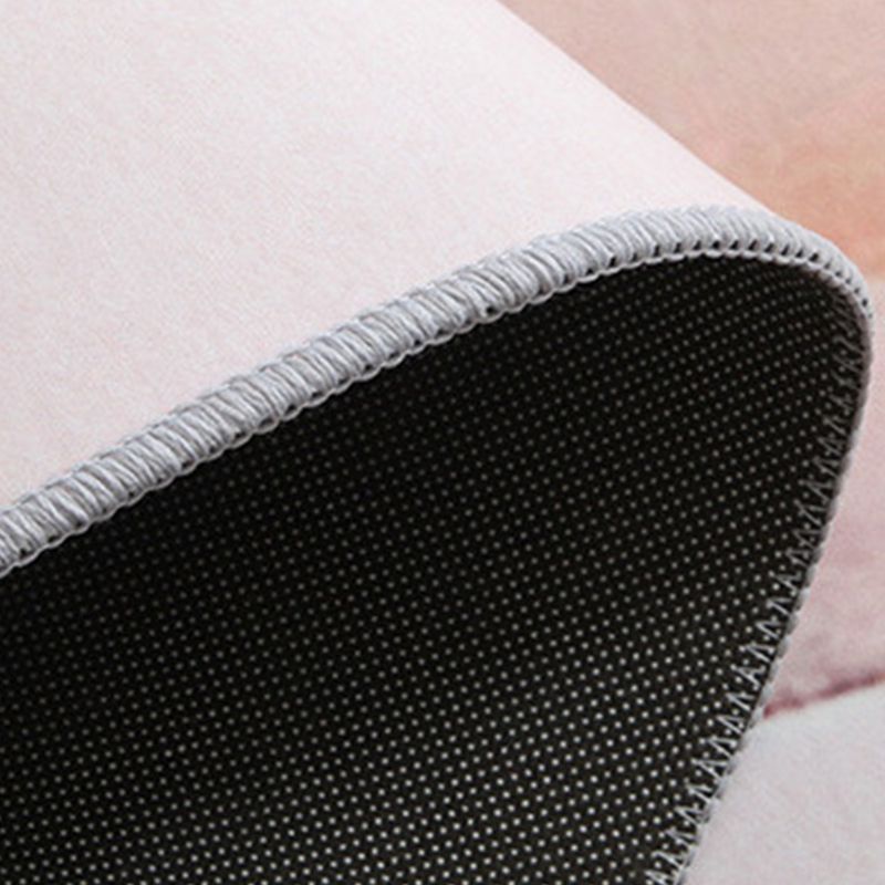 Donkergrijs modern tapijt polyester grafisch vloerkleed niet-slip achterste tapijt voor woonkamer