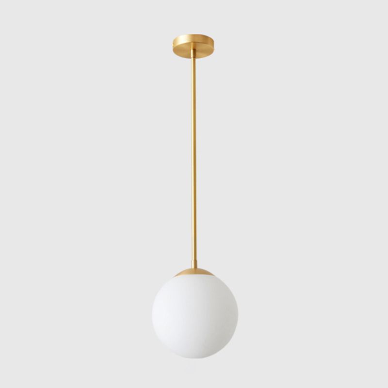Ball zeitgenössische hängende Deckenleuchte 1 Lichtglas Anhänger Beleuchtungskörper